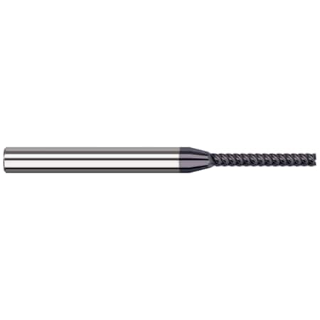 HARVEY TOOL End Mill for Medium Alloy Steels - Square, 0.0600", Shank Dia.: 1/8" 62860-C6